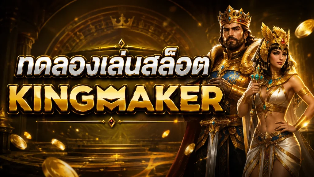 ทดลองเล่นสล็อต KINGMAKER พร้อมเกมจากค่าย KINGMAKER