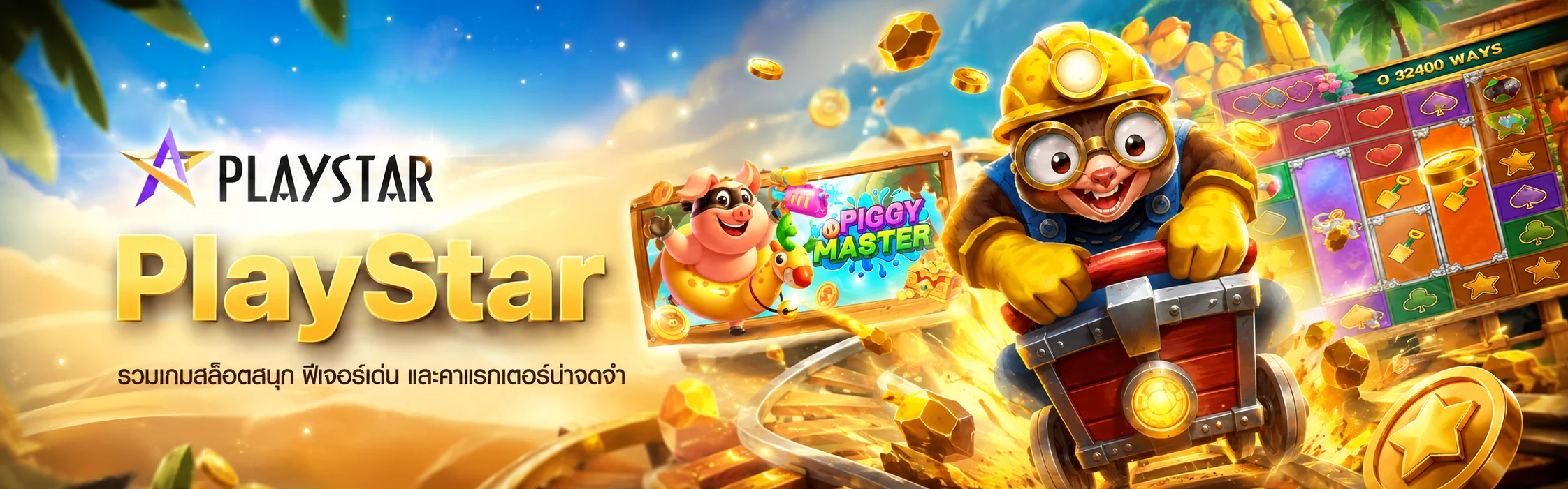 ทดลองเล่นสล็อต PlayStar ดูเกมสล็อตและฟีเจอร์ PlayStar