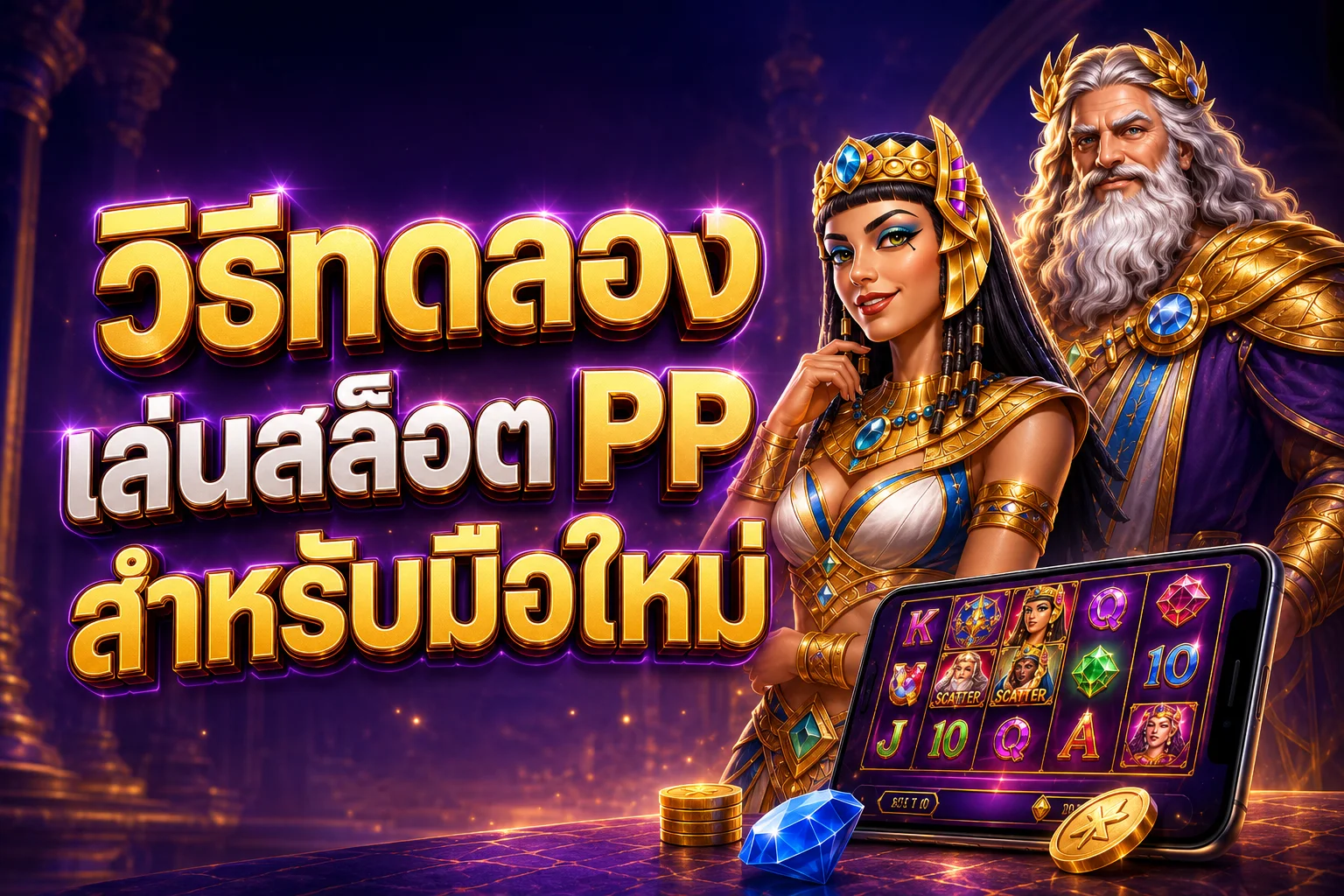 วิธีทดลองเล่นสล็อต PP สำหรับมือใหม่