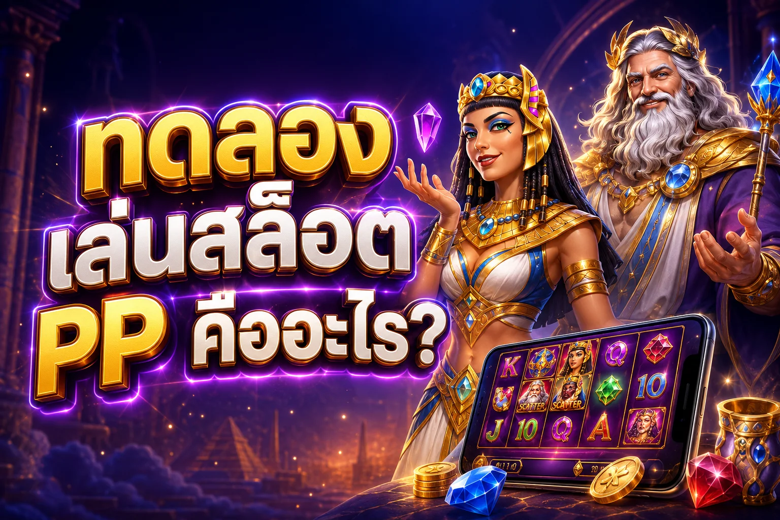 ทดลองเล่นสล็อต PP ผ่านโหมด Demo
