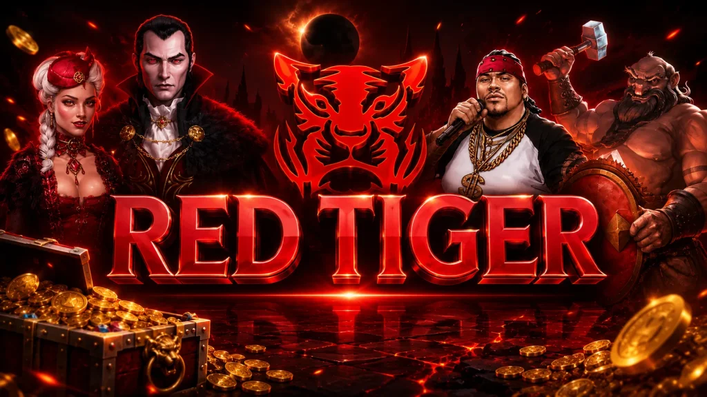 Red Tiger รวมเกมสล็อตยอดนิยม พร้อมตัวละครและธีมเกมหลากหลาย