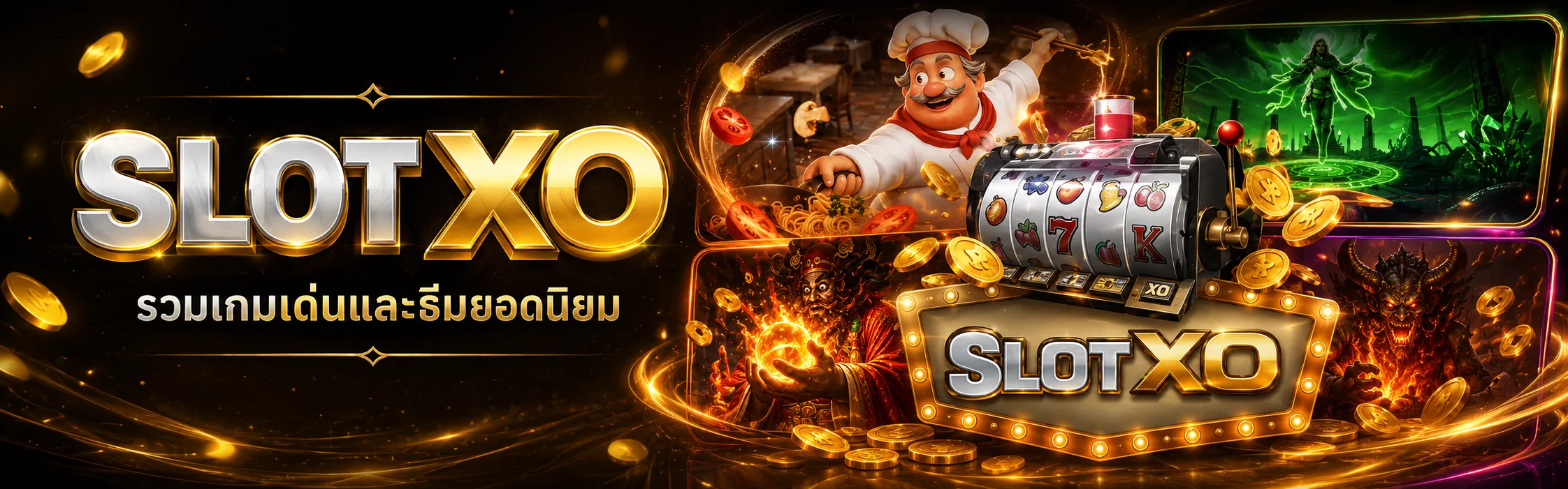 ทดลองเล่นสล็อต SLOT XO ดูเกมสล็อตและฟีเจอร์ของค่าย XO