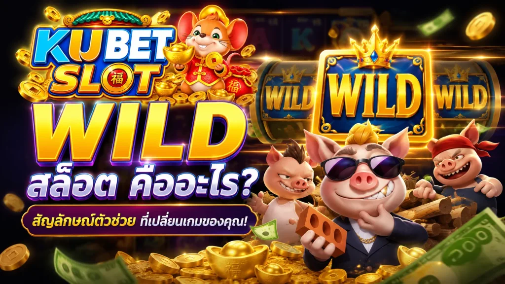 Wild สล็อต คืออะไร สัญลักษณ์ตัวช่วยในเกมสล็อต KUBET SLOT
