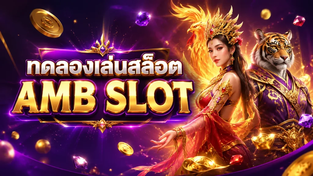 ทดลองเล่นสล็อต AMB SLOT ฟรี เรียนรู้รูปแบบเกมและฟีเจอร์ก่อนเล่นจริง