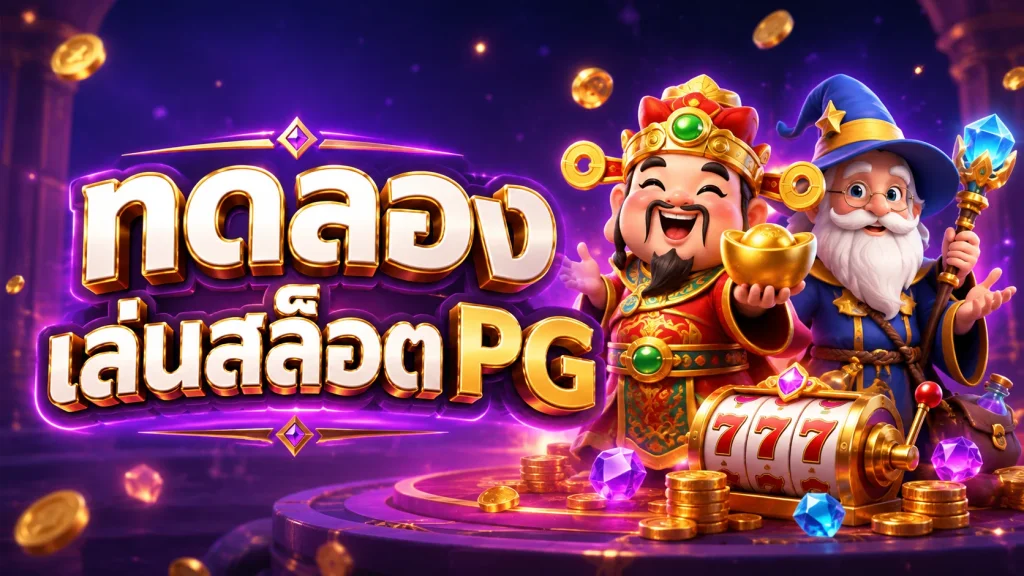 ทดลองเล่นสล็อต PG ฟรี สำหรับผู้เล่นที่ต้องการเรียนรู้เกมก่อนเล่นจริง