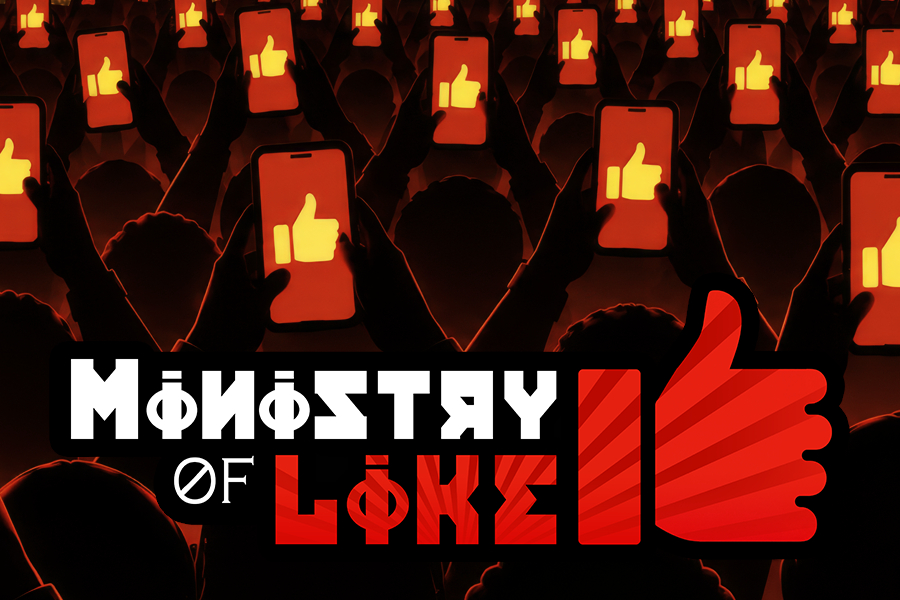 ภาพเกมทดลอง Ministry of Like