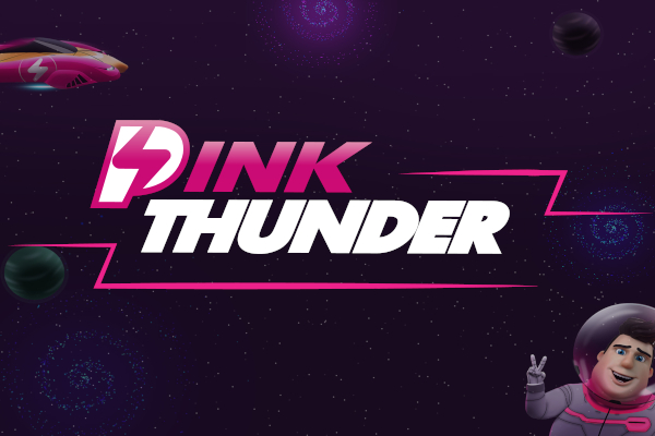 ภาพเกมทดลอง Pink Thunder