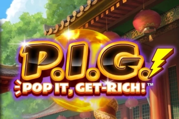 ภาพเกมทดลอง P.I.G. Pop It, Get-Rich!