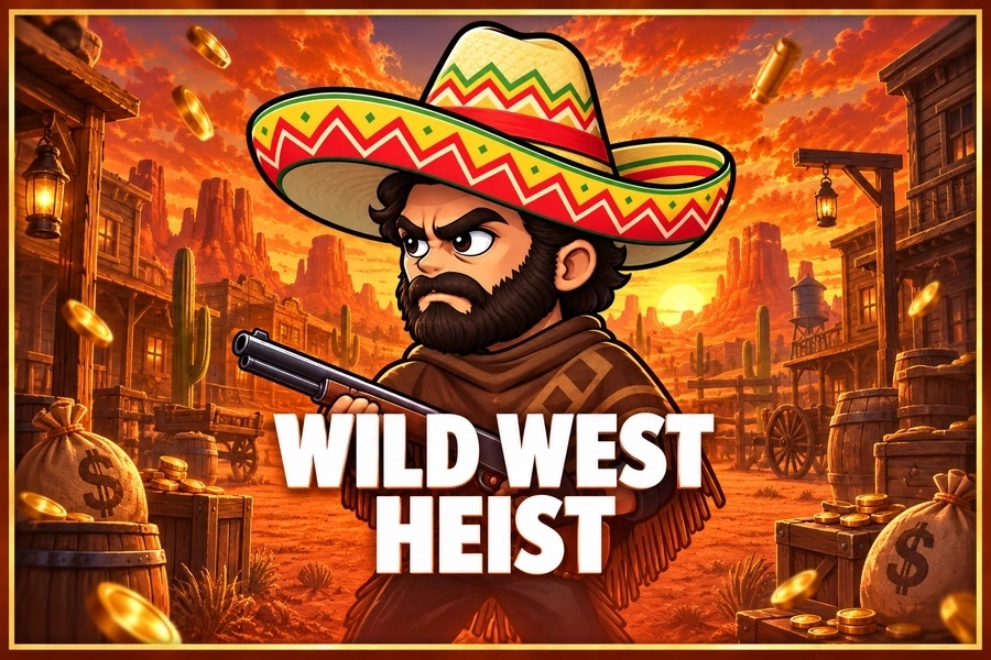 ภาพเกมทดลอง Wild West Heist