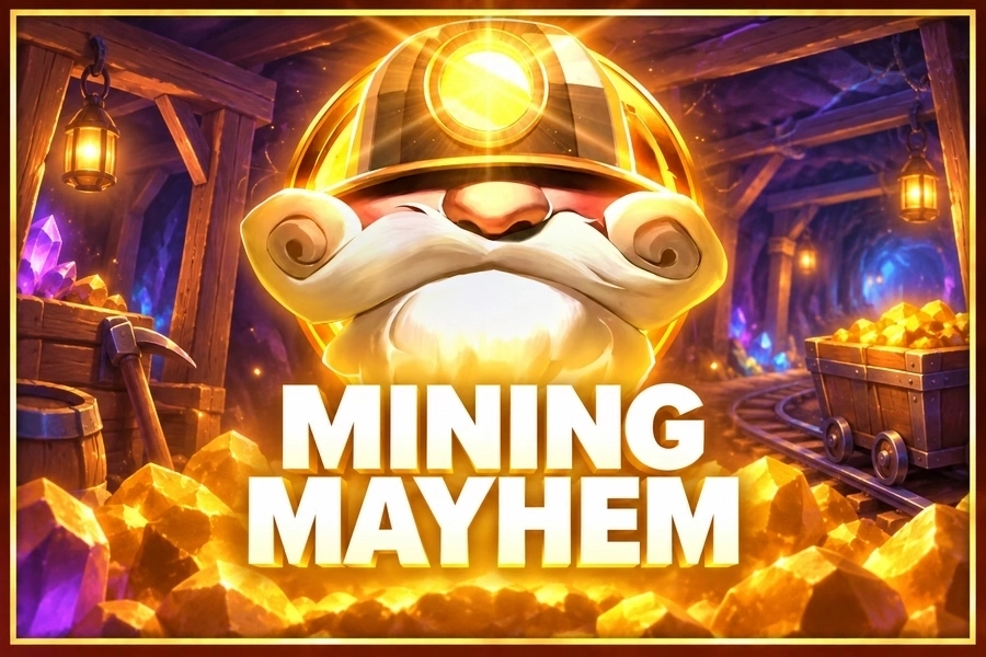 ภาพเกมทดลอง Mining Mayhem
